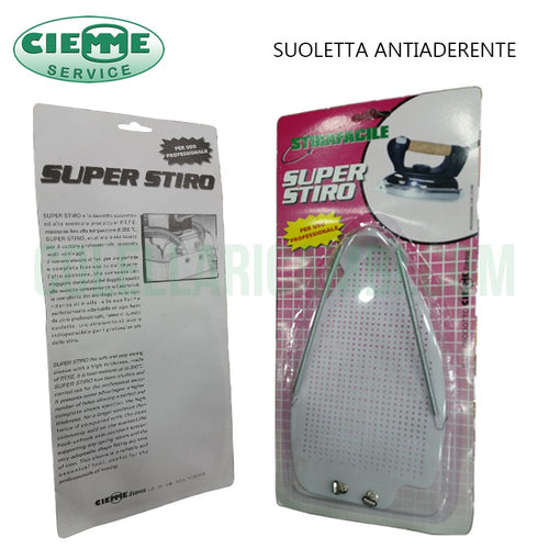 Suoletta Salvastiro Professionale Universale Antiaderente Antilucido Super Stiro
