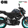 Adesivi 3D Protezioni Laterali serbatoio compatibili con Yamaha Mt125 2020-2023