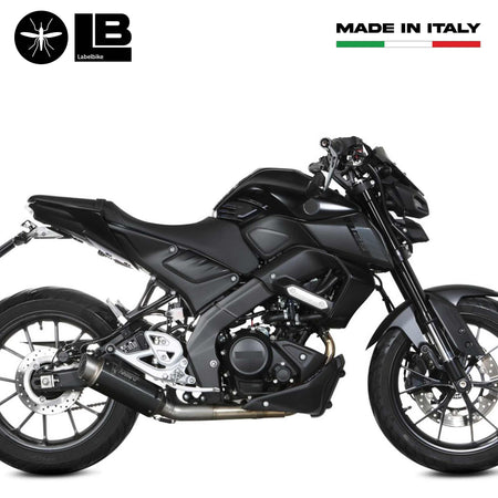Adesivi 3D Protezioni Laterali serbatoio compatibili con Yamaha Mt125 2020-2023