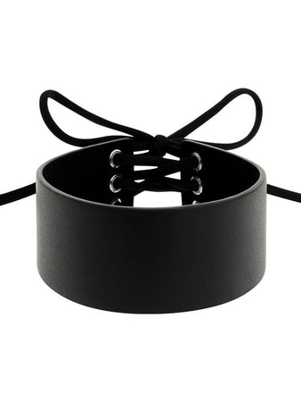 Coquette - Collare Semplice Nero