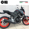 Adesivi 3D Protezioni Laterali serbatoio compatibili con Yamaha Mt125 2020-2023