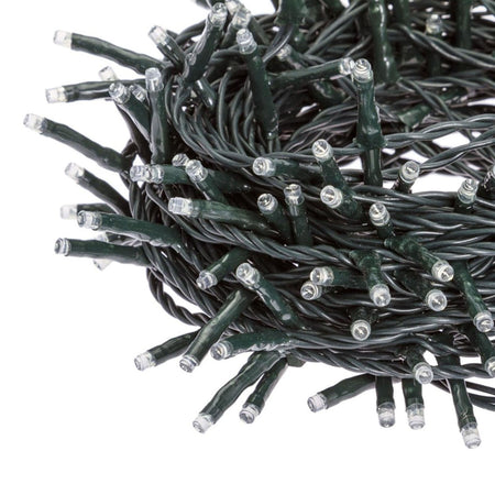 Luci di natale catena led "Minicluster" per interno ed esterno addobbi natalizi Ø 5 mm