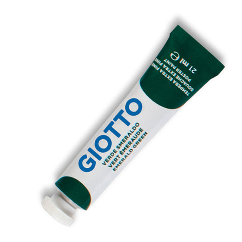 Tempera Giotto Tubo 7 (21Ml Verde Smeraldo 14