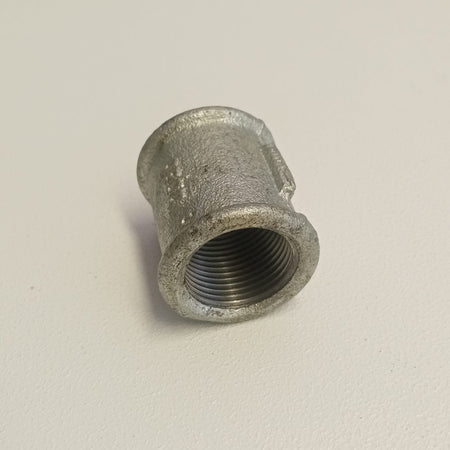 Raccordo FF 1'' manicotto giunzione di ghisa zincata malleabile