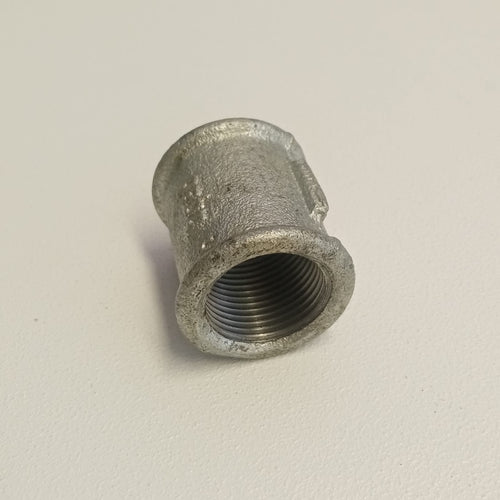 Raccordo FF 1'' manicotto giunzione di ghisa zincata malleabile