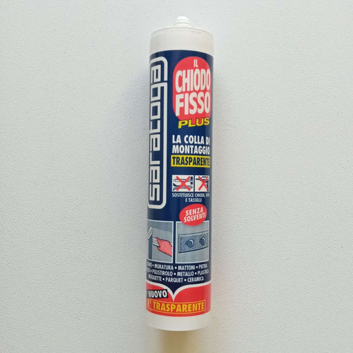 Il chiodo fisso plus 280ml colla di montaggio trasparente per interni ed esterni