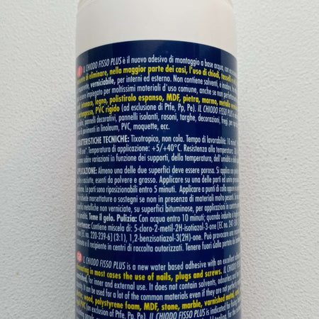 Il chiodo fisso plus 280ml colla di montaggio trasparente per interni ed esterni