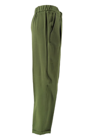 Fabiana Filippi Pantaloni Verde da donna