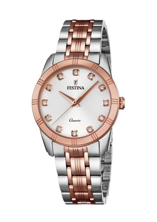 Festina Orologio donna solo tempo con zirconi