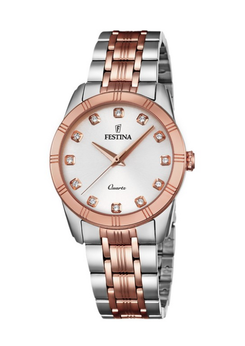 Festina Orologio donna solo tempo con zirconi
