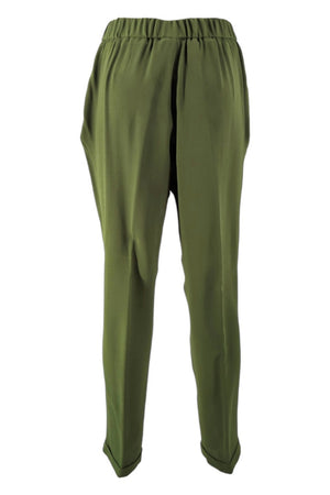 Fabiana Filippi Pantaloni Verde da donna