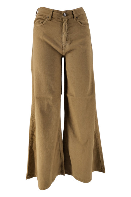 Atelier Cigala's Pantaloni Tortora da donna