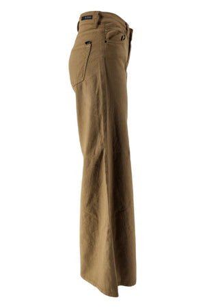 Atelier Cigala's Pantaloni Tortora da donna