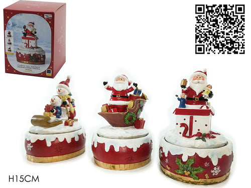 Carillon con persona Natalizio