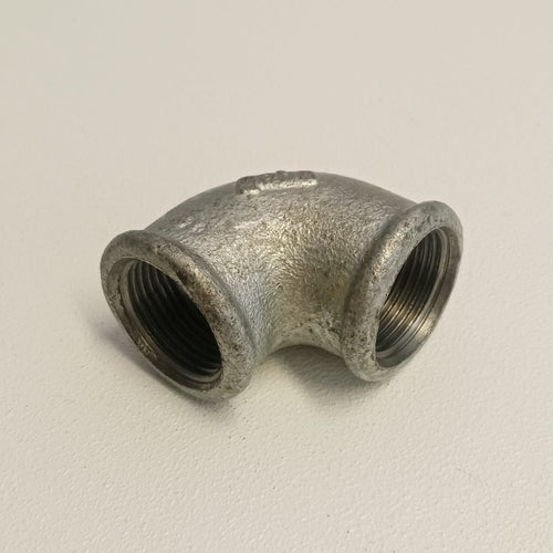 Raccordo FF 3/4'' gomito zincato curva di ghisa malleabile