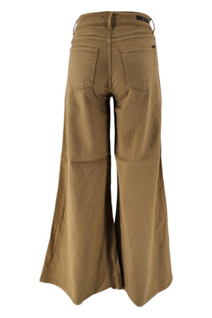 Atelier Cigala's Pantaloni Tortora da donna
