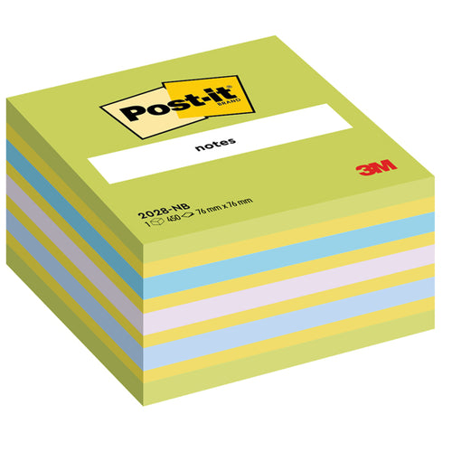 Blocco Cubo 450Foglietti Post-It 76X76Mm 2028-Nb Verde Lime/Blu
