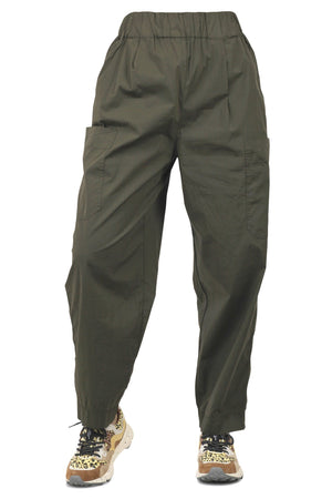 MAMA B Mama B - Pantalone - 450622 - Verde da donna