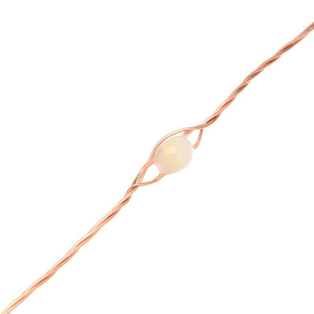 Luci di natale catena con 200 Maxi-Micro Led e filo in metallo per interno ed esterno 20 mt