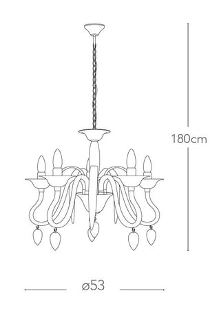 Lampadario a Sospensione Acrilico Bianco Pendagli Gocce Moderno E14