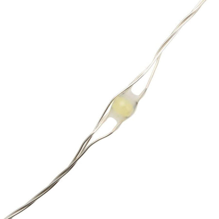 Luci di natale catena con 300 Maxi-Micro Led e filo in metallo per interno ed esterno