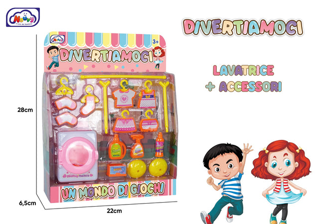 Lavatrice con accessori