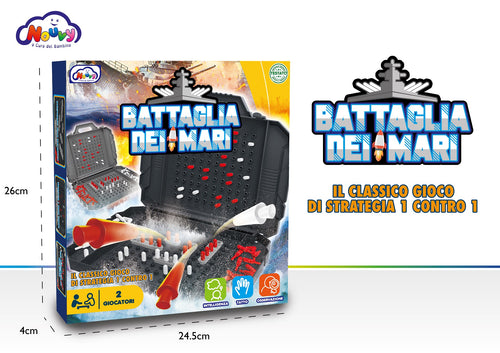 Battaglia dei Mari 25x27cm