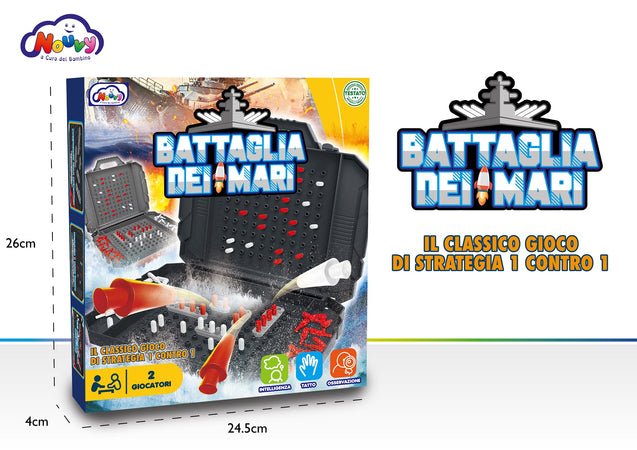 Battaglia dei Mari 25x27cm