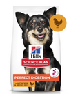 Hill's Perfect Digestion secco Cani Adulti Mini pollo 1,5 kg