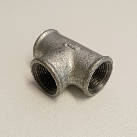 Raccordo FFF 2"+1/2 Tee t ghisa zincata malleabile raccordo di connessione a 3 vie