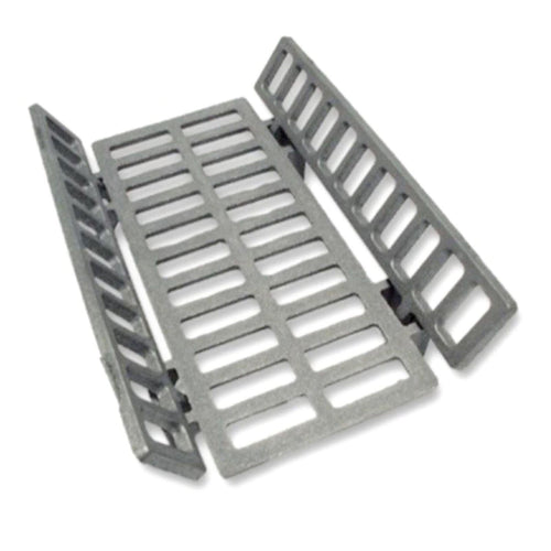 GRIGLIA INTERNA DI RICAMBIO PER STUFA PARLOR BRACIERE IN GHISA 34X26XH11 CM
