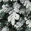Albero di natale innevato Alaska in PE Effetto Real Touch + Flock