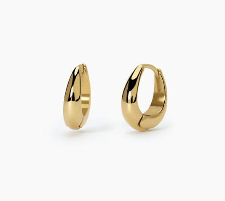 2Jewels  - Orecchini in acciaio 316L PVD giallo