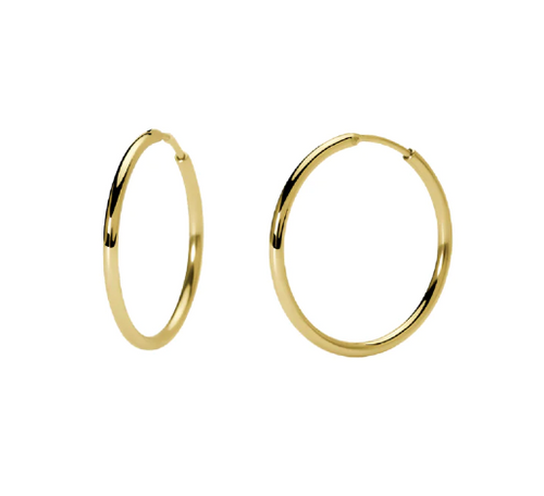 2Jewels  - Orecchini in acciaio 316L PVD giallo