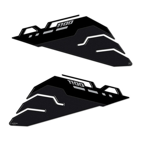 Adesivi 3D Protezioni pance laterali moto compatibili con Honda Nt1100 2022-2023