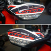 Adesivi 3D Protezioni paramani compatibili con Ducati Hypermotard 950 SP 2019-24