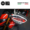 Adesivi 3D Protezioni paramani compatibili con Ducati Hypermotard 950 SP 2019-24