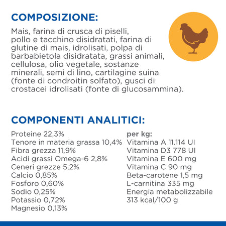 Hill's Light secco Cani Adulti Large pollo 12 kg