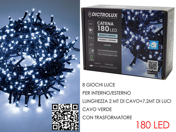 Catena 180 led - bianco freddo