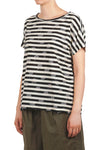 MAMA B Mama B - T-shirt - 451823 - Nero/Latte da donna