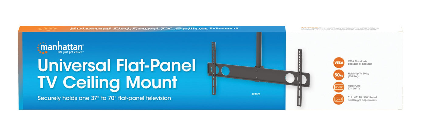 Supporto universale a soffitto per TV LED/LCD 37-70''