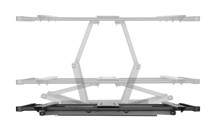 Staffa universale Full-Motion per fissaggio a parete di grandi schermi 60-100''