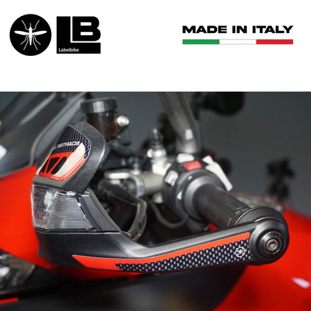 Adesivi 3D Protezioni paramani compatibili con Ducati Multistrada 950 2017-2021