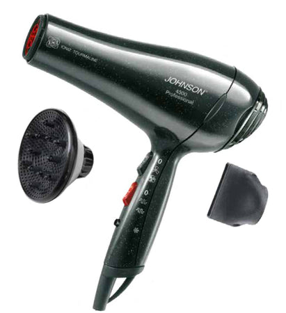 Asciugacapelli 2200W 3 Leggero Phon Potente Professionale Asciugatore Caldo Freddo