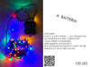 Catena Multicolor 100 Led per Esterno