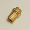 Raccordo F 20x1/2 niples in ottone filettato femmina con tenuta O-ring ed ogiva in ottone