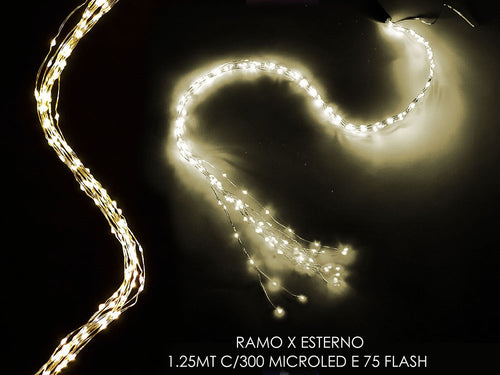 Ramo per Esterno 1,25mt con 300 Microled