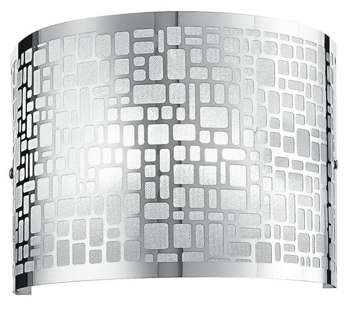 Applique Lampada Moderna Acciaio Intaglio a Laser Interni E14