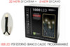 Catena 1000 Luci LED,Bianco Caldo per esterno