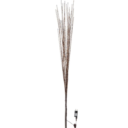 Luci di natale micro led ramo sferico decorazione rame 576 led luce calda 180 cm esterno